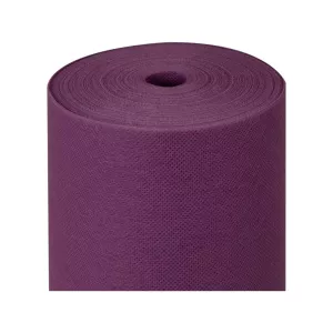 Nappes Airlaid  rlx 120cmx40m, Mank Aubergine (9D01)